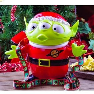 2018 Disney Christmas Alien Popcorn bucket